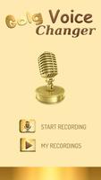 Gold Voice Changer Sound Maker poster