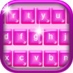 Pink Glitter Girly Keyboard