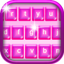 Teclado Emoji Purpurinas Rosas APK