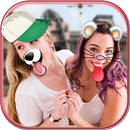 Cute Dog Face Photo Stickers APK