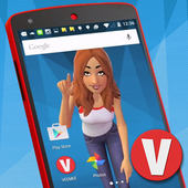 Veemee Avatar Live Wallpaper أيقونة