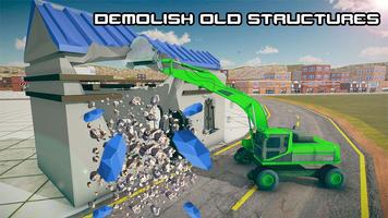 PRO Heavy Excavator Crane Simulator: Construction ảnh chụp màn hình 2