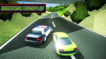 USA Police Cop Car Crime City Driving Simulator 3D poster