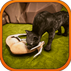 Wild Black Panther Jungle Animal Hunting Games 3D icon