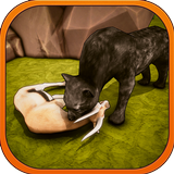 Wild Black Panther Jungle Animal Hunting Games 3D icon