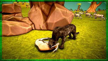 Wild Black Panther Jungle Animal Hunting Games 3D screenshot 3