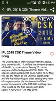 VIVO IPL 2018 Song Videos - IPL 2018 Anthem capture d'écran 1