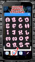 Graffiti Letters on Photo Maker স্ক্রিনশট 1