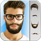 Hair & Beard Salon Photo Editor App আইকন