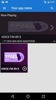 Voice FM 89.9 الملصق