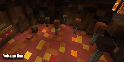 Map Volcano Run Minecraft スクリーンショット 1