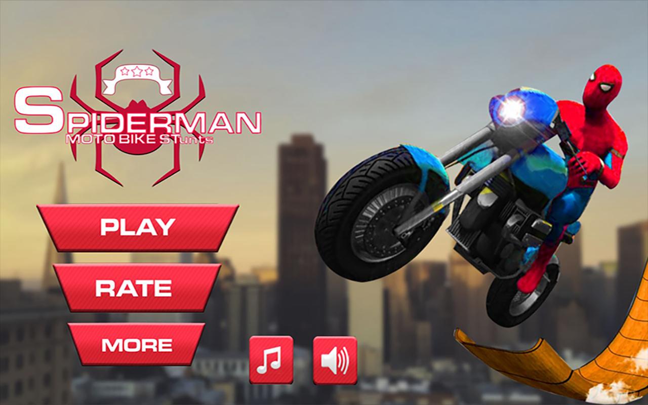 Spiderman Moto Bike Stunts Android के लिए APK डाउनलोड करें
