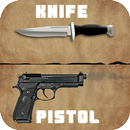 Пистолет и Нож : Симулятор оружия APK