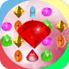 Jewels Star infinity match 3 (space fantasy) أيقونة