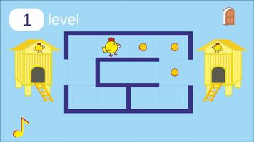 Happy Chicken maze 포스터