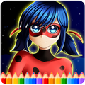 LadyBug Coloring Game