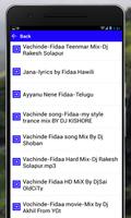 Vachinde Fidaa Musics Mix capture d'écran 1