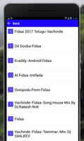 Vachinde Fidaa Musics Mix capture d'écran 2