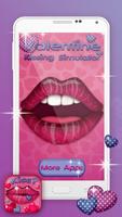 Valentine Kissing Simulator Affiche