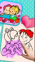 Valentine Coloring Pages capture d'écran 1