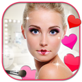 Valentine Girl Makeup Photo Editor