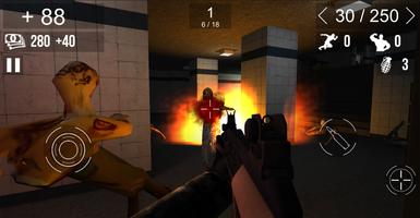 Dead Waves : Zombie Shooter تصوير الشاشة 1