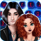 Vampire Love Story Keyboard Themes-icoon