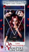 Vampire Love Story Live Wallpaper Affiche