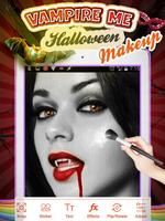 Vampire Me : Halloween Makeup Face Affiche
