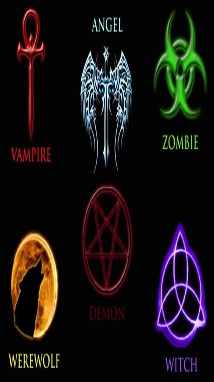 Vampir Symbole Vampir Symbole