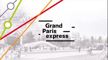 Gares 3D du Grand Paris poster
