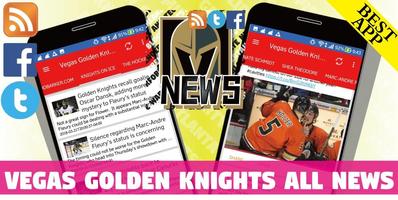 Vegas Golden Knights All News پوسٹر
