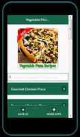 Vegetable Pizza Recipes capture d'écran 1