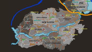 Red Dead Redemption 2 Map capture d'écran 1