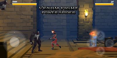Venom Fight Spider the power man poster