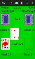 War Card Game syot layar 1