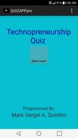 Technopreneurship App Quiz by Mark Vergel Quinitio Screenshot 1