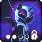 MLP Pony Princess Celestia Rainbow Shy App Lock icono