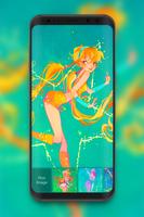 Winx Girls Fairys Club Art Smart PIN Lock 截图 2