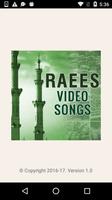 Video Songs of Raees Movie plakat
