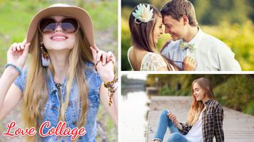 Love Collage Plakat