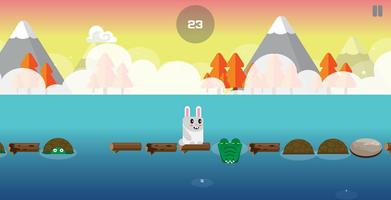 Blocky rabbit jumping screenshot 2