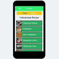 Recette vietnamienne capture d'écran 1