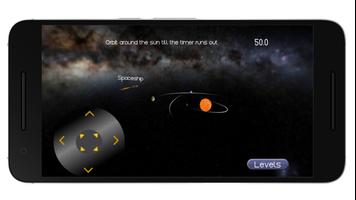 Space Orbit : Universe Simulator solar system game Affiche