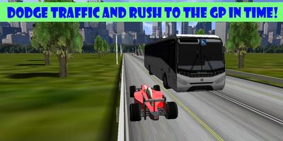Highway Formula-Dodge traffic! Affiche
