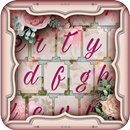 Vintage Flowers Emoji Keyboard APK