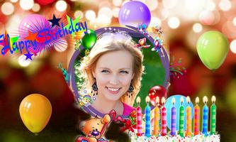 Birthday Photoframes скриншот 1