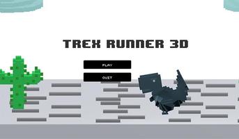 Trex Runner 3D Affiche