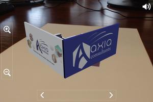 Aaxia carte de visite 3D screenshot 2