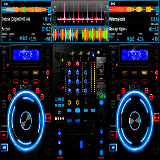 Virtual Music mixer DJ